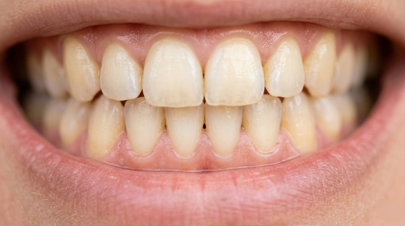 Clean Teeth After Scaling